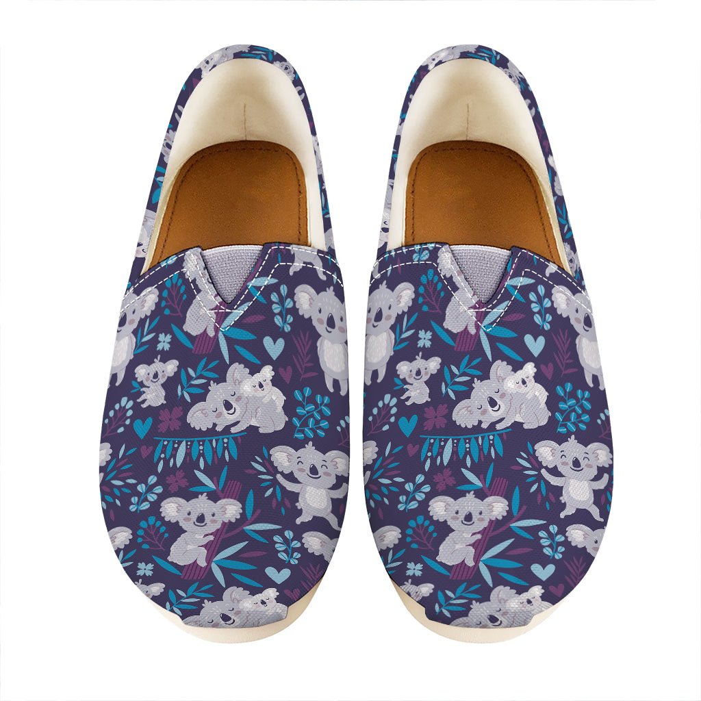 Koala Forest Pattern Print Casual Shoes