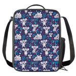 Koala Forest Pattern Print Crossbody Lunch Bag