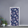 Koala Forest Pattern Print Door Sticker