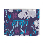 Koala Forest Pattern Print Drum Lamp Shade
