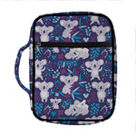 Koala Forest Pattern Print Front Pocket Bible Bag