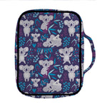 Koala Forest Pattern Print Front Pocket Bible Bag