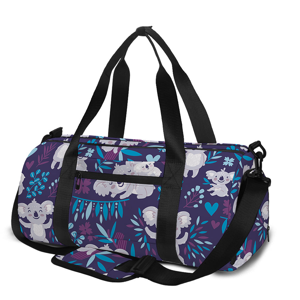 Koala Forest Pattern Print Gym Bag