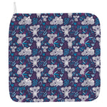 Koala Forest Pattern Print Hand Towel