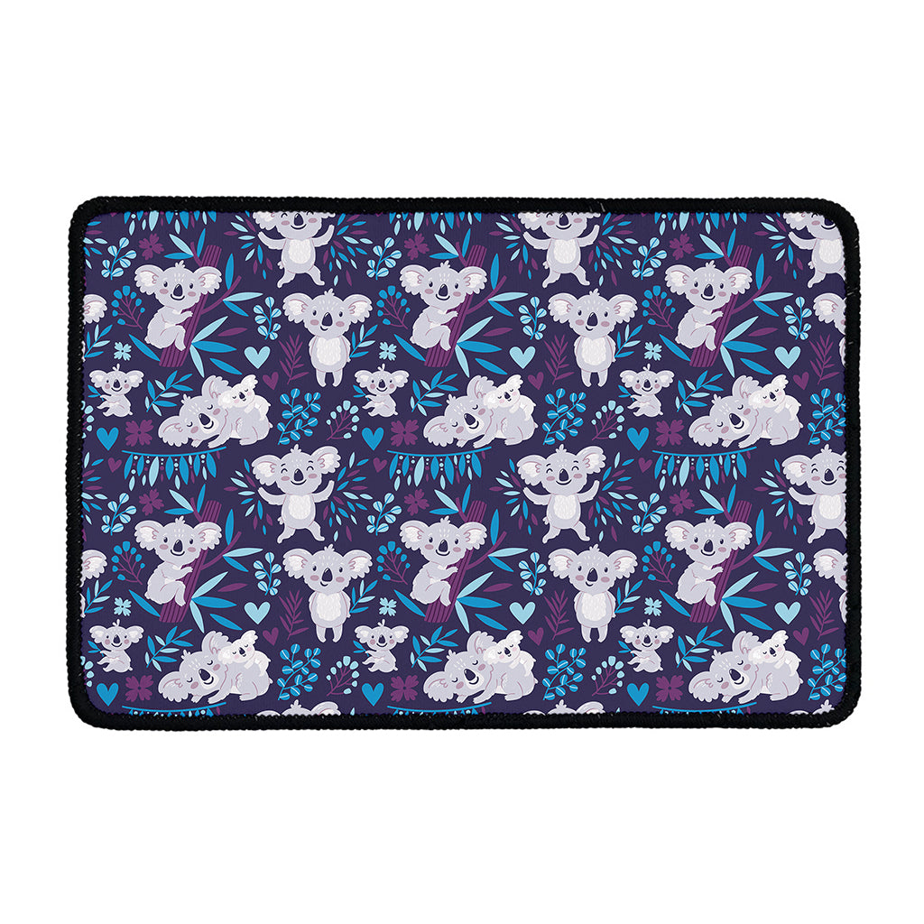 Koala Forest Pattern Print Kitchen Mat