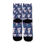 Koala Forest Pattern Print Long Socks