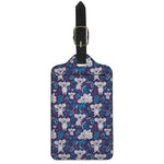 Koala Forest Pattern Print Luggage Tag