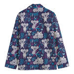 Koala Forest Pattern Print Men's Blazer