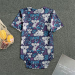 Koala Forest Pattern Print Men's Bodysuit