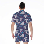 Koala Forest Pattern Print Men's Rompers
