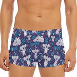 Koala Forest Pattern Print Men's Short Boxer Briefs