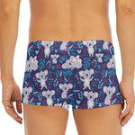 Koala Forest Pattern Print Men's Short Boxer Briefs