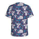 Koala Forest Pattern Print Men's Sports T-Shirt