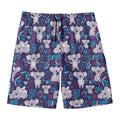 Koala Forest Pattern Print Men's Swim Trunks