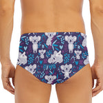 Koala Forest Pattern Print Men's Triangle Swim Briefs