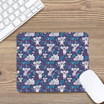 Koala Forest Pattern Print Mouse Pad