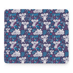 Koala Forest Pattern Print Mouse Pad