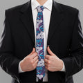 Koala Forest Pattern Print Necktie