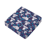 Koala Forest Pattern Print Outdoor Seat Cushion Cover