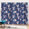 Koala Forest Pattern Print Pencil Pleat Curtains