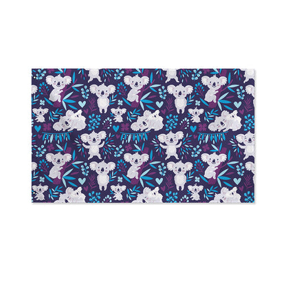Koala Forest Pattern Print Polyester Flag