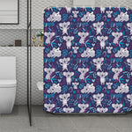 Koala Forest Pattern Print Polyester Shower Curtain