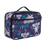 Koala Forest Pattern Print Portable Lunch Bag
