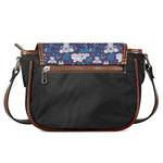 Koala Forest Pattern Print Saddle Bag