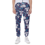 Koala Forest Pattern Print Scuba Joggers
