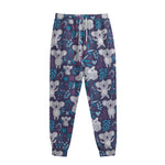 Koala Forest Pattern Print Sweatpants