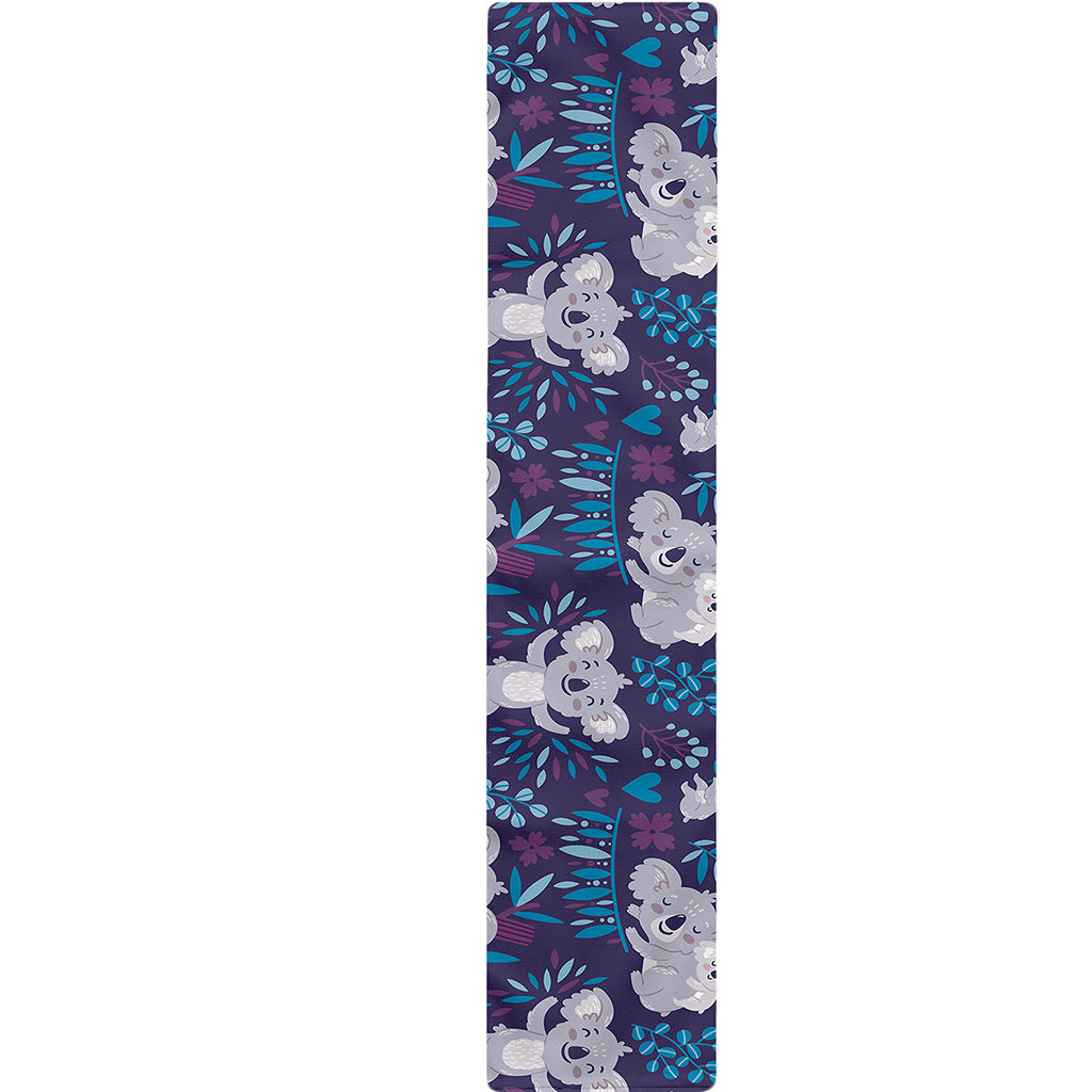 Koala Forest Pattern Print Table Runner