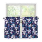 Koala Forest Pattern Print Tier Curtains