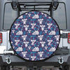 Koala Forest Pattern Print Tire Cover