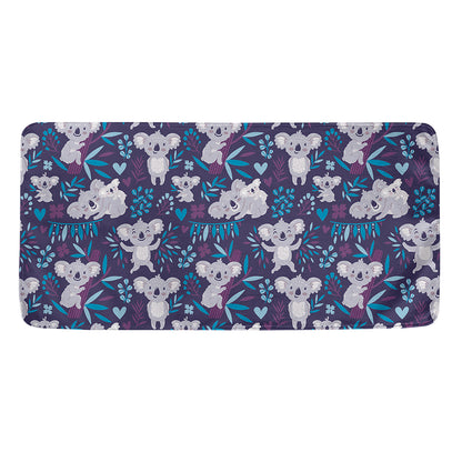 Koala Forest Pattern Print Towel