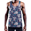 Koala Forest Pattern Print Men's Workout Tank Top