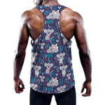 Koala Forest Pattern Print Training Tank Top
