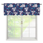 Koala Forest Pattern Print Window Valance