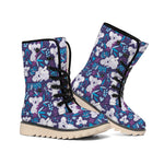 Koala Forest Pattern Print Winter Boots