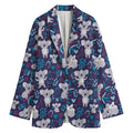 Koala Forest Pattern Print Women's Blazer