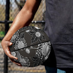 Koi Carp And Chrysanthemum Pattern Print Basketball