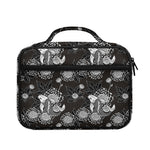 Koi Carp And Chrysanthemum Pattern Print Briefcase Bible Bag