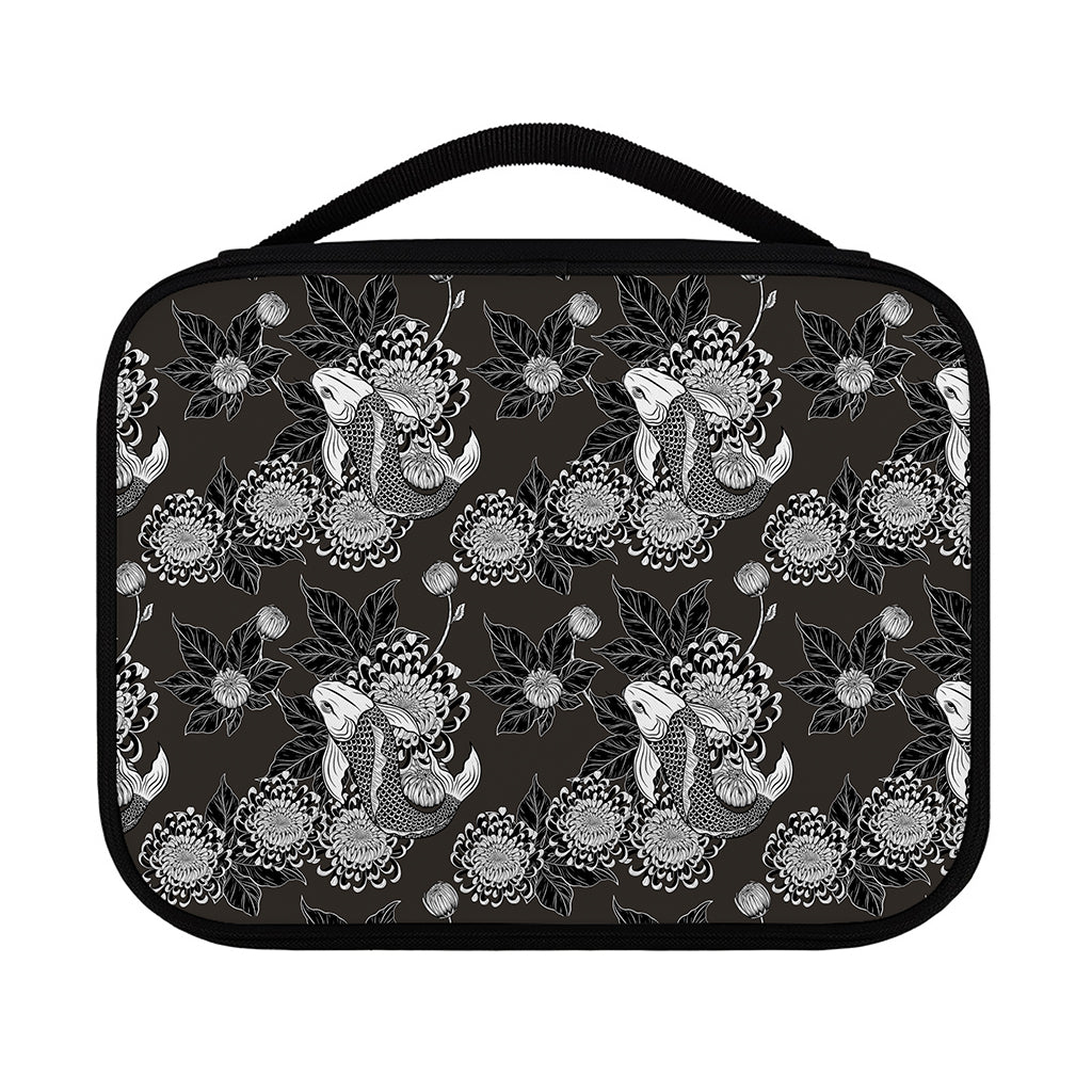 Koi Carp And Chrysanthemum Pattern Print Classic Bible Case
