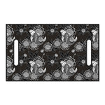 Koi Carp And Chrysanthemum Pattern Print Golf Cart Seat Cover