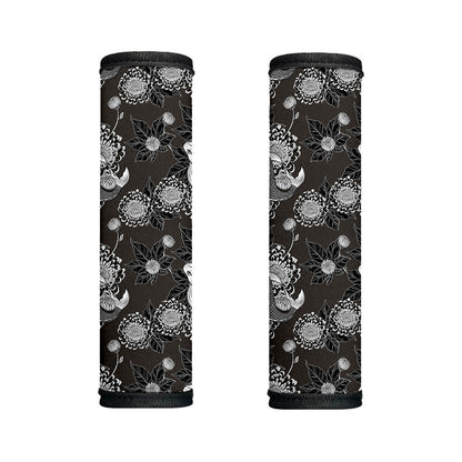 Koi Carp And Chrysanthemum Pattern Print Handle Covers