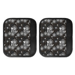 Koi Carp And Chrysanthemum Pattern Print Handle Covers