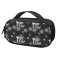 Koi Carp And Chrysanthemum Pattern Print Portable Cooler Travel Case