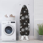 Koi Carp And Chrysanthemum Pattern Print Ironing Board Cover
