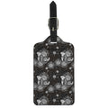 Koi Carp And Chrysanthemum Pattern Print Luggage Tag