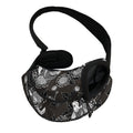 Koi Carp And Chrysanthemum Pattern Print Pet Sling Carrier
