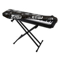Koi Carp And Chrysanthemum Pattern Print Piano Keyboard Cover